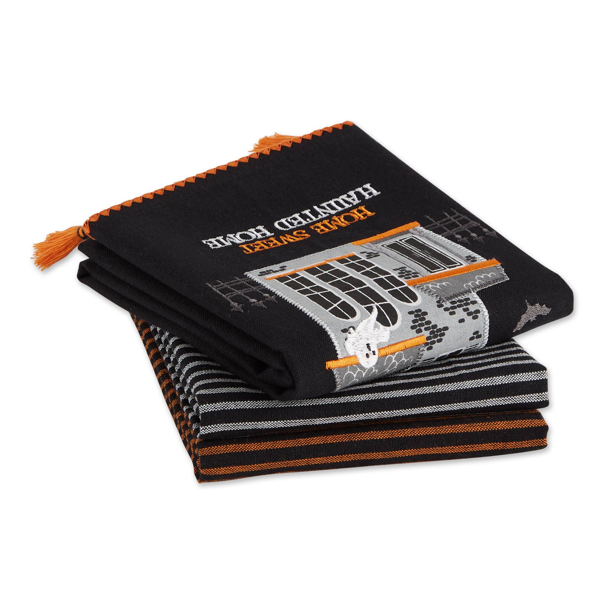 DII® Home Sweet Haunted Home Dishtowel Set